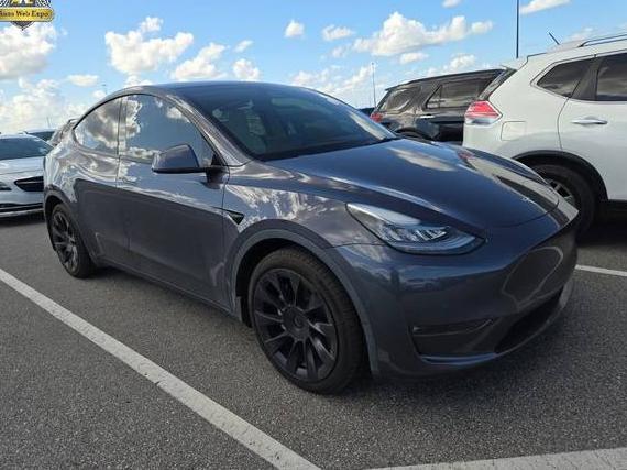 TESLA MODEL Y 2021 5YJYGDEE6MF283666 image